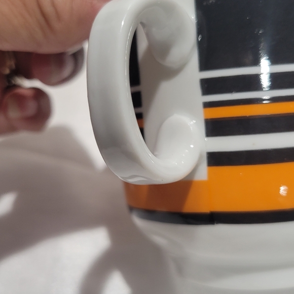 WP Thomas Rosenthal single cup black orange stripe Made in Germany - Picture 11 of 13